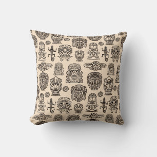 Coussin Motif inspiré par Aztec