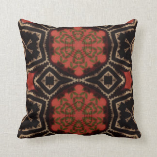 Coussin Motif inspiré par tissu africain de boue