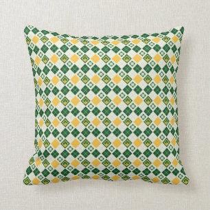 Coussin Motif irlandais du jour de Patrick de saint