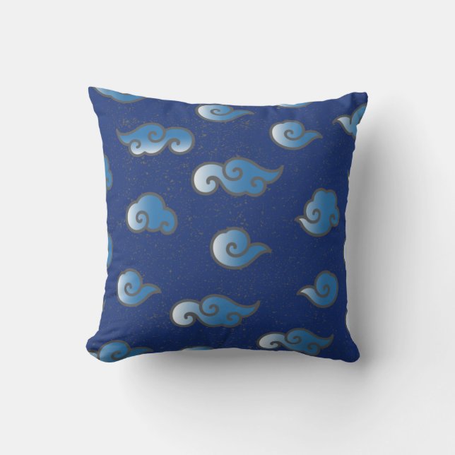 Coussin Motif japonais Wagara (Recto)