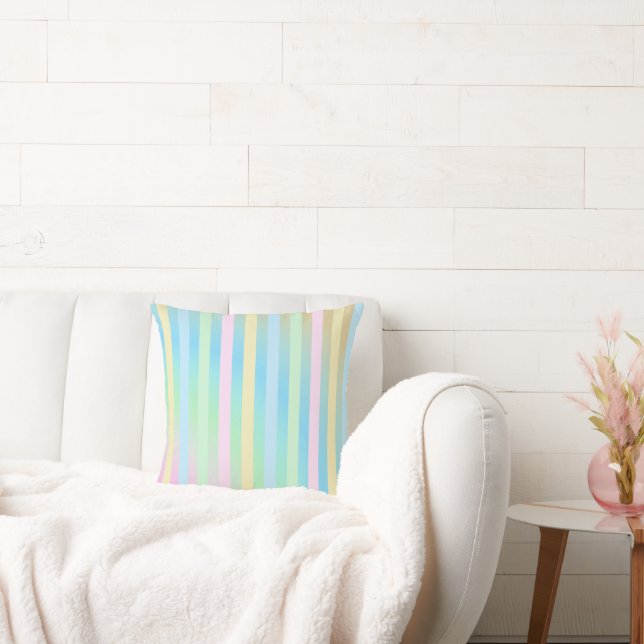 Coussin Motif Joli Pastel (Canapé)