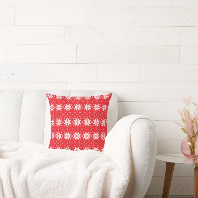 Coussin Motif Joyeux Noël 5 (Canapé)