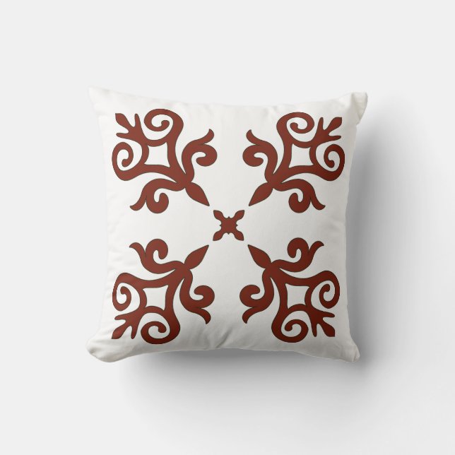 Coussin Motif kazakh moderne (Recto)