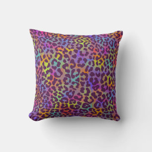 Coussin Motif léopard. Répétition sans soudure animal ba
