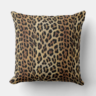 Coussin Motif léopard, tigre, peau de léopard, tendance,