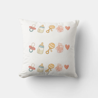 Coussin Motif L'essentiel pour Bébé 