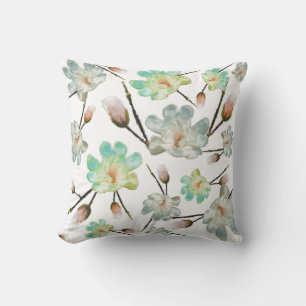 Coussin Motif Magnolia
