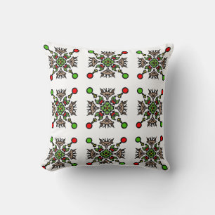 Coussin Motif mandala floral sans couture