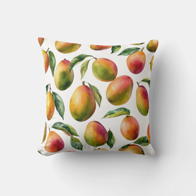 Coussin Motif Mango (Recto)