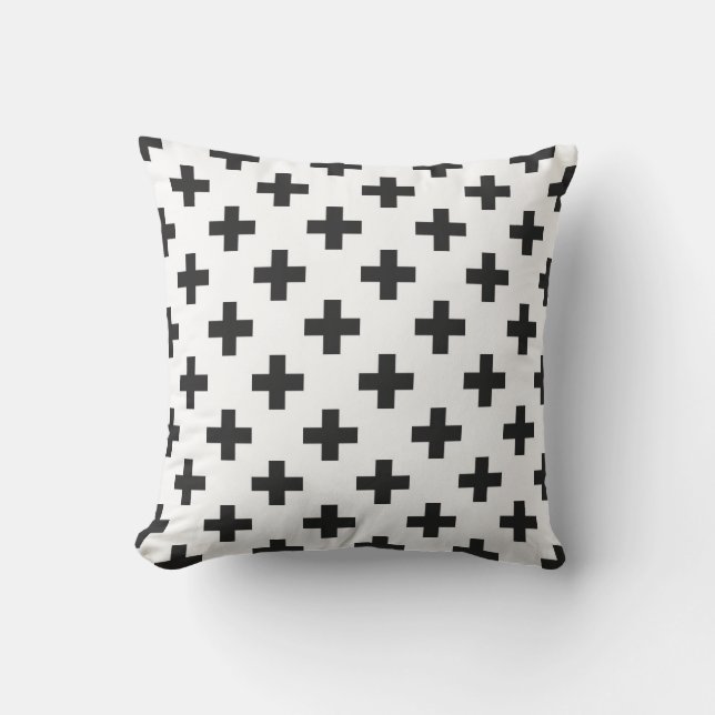 Coussin Motif mathématique Conception géométrique (Recto)