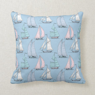 Coussin Motif mignon 1 de voilier