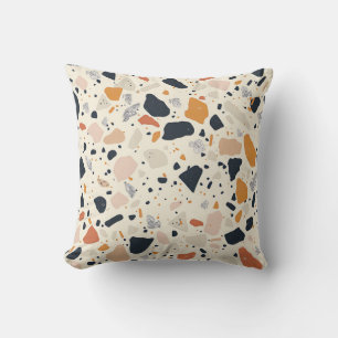 Coussin Motif minimaliste Terrazzo