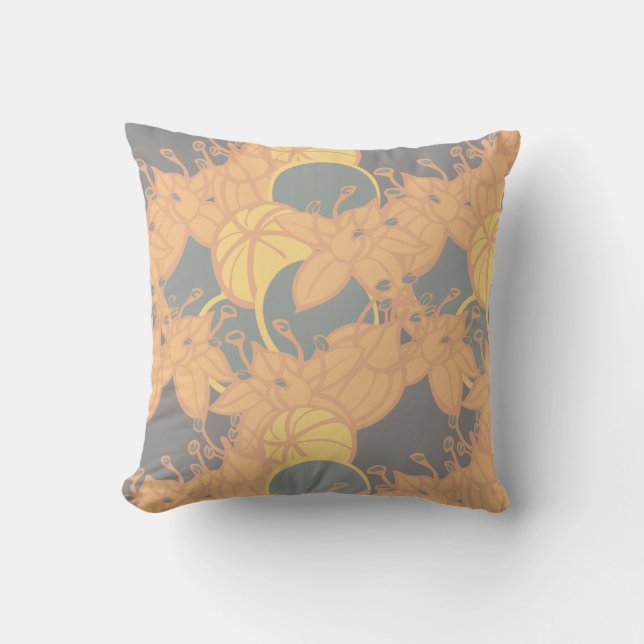 Coussin Motif moderne Bud & Flower Bold (Recto)