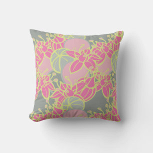 Coussin Motif moderne Bud & Flower Bold
