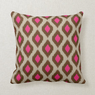 Coussin Motif moderne d'ikat