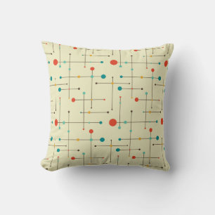 Coussin Motif moderne du milieu du siècle numéro 16