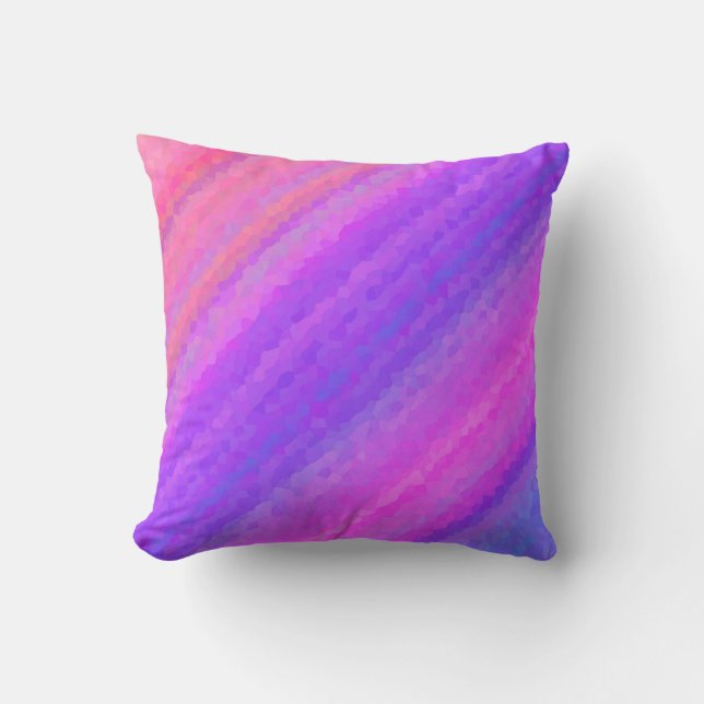 Coussin Motif mosaïque abstrait sans couture (Recto)