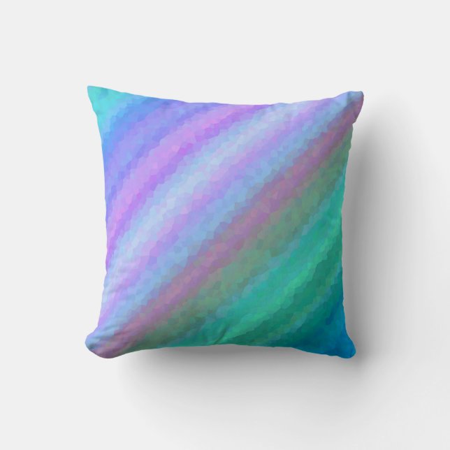 Coussin Motif mosaïque abstrait sans couture (Recto)