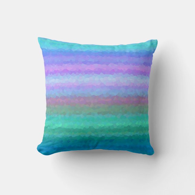 Coussin Motif mosaïque abstrait sans couture (Recto)