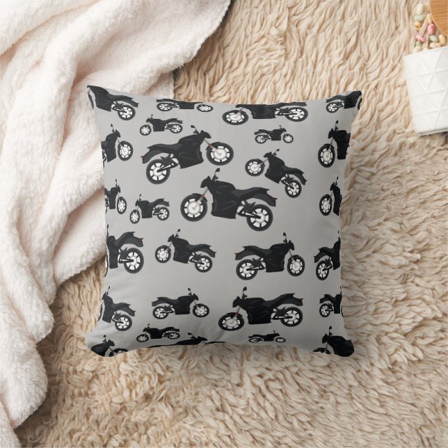 Coussin Motif moto (Couverture)