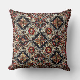 Coussin Motif multicolore de style arabe