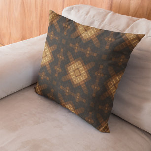 Coussin Motif natif géométrique Abstrait