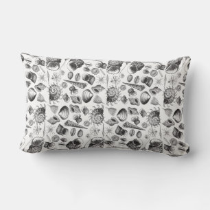 Coussin Motif Nautique Noir et Blanc