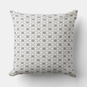 Coussin Motif noir et blanc