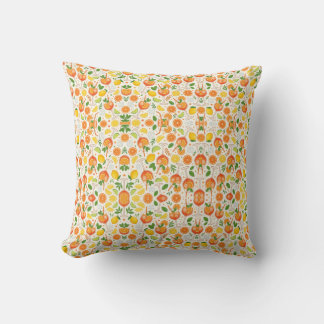 Coussin Motif Orange Spritz Cocktails d'été Aperitif Itali
