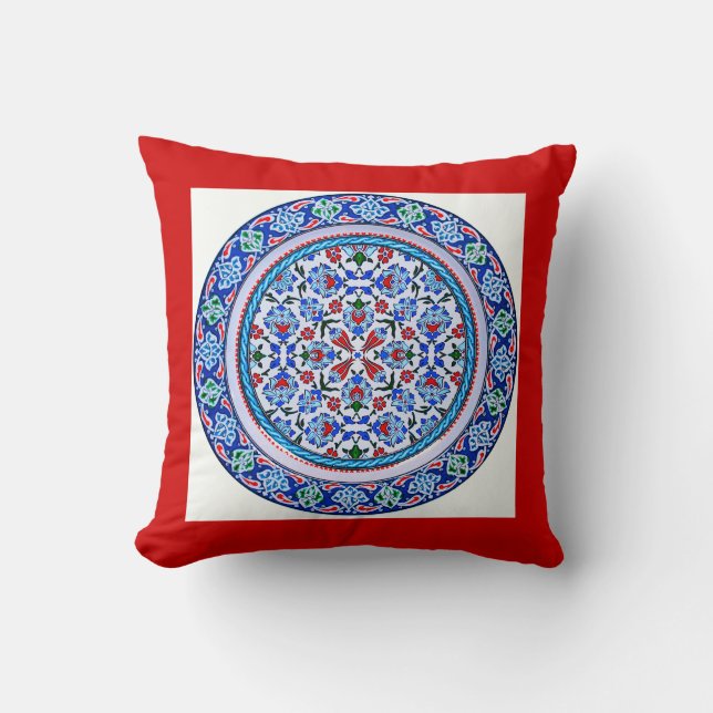 Coussin Motif oriental turc (Recto)