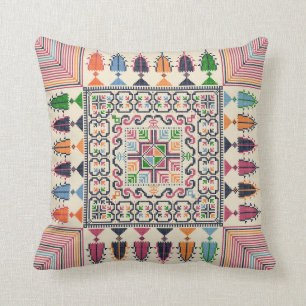 Coussin Motif palestinien de broderie