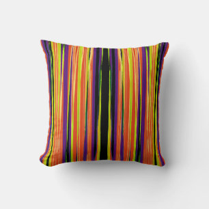 Coussin Motif papier déchiré coloré