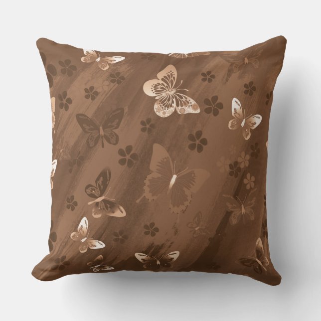 Coussin Motif papillon 15 (Recto)
