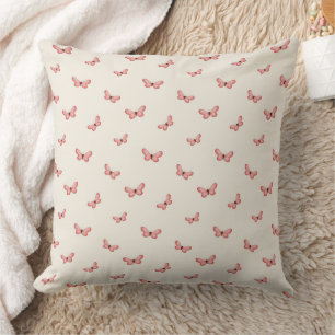 Coussin Motif papillons voltigeant fantaisiste