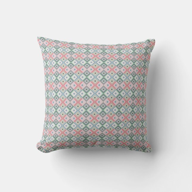 Coussin Motif Pastel (Recto)