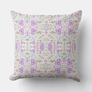 Coussin Motif pastel pastel coloré