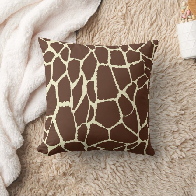 Coussin Motif Peau de girafe (Couverture)