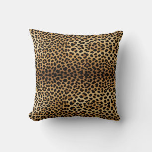 Coussin Motif Peau de Léopard