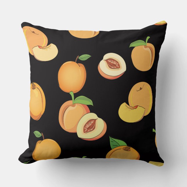 Coussin Motif pêche 5 (Recto)