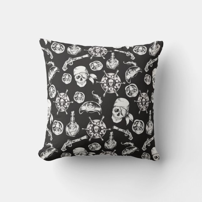 Coussin Motif pirate (Recto)