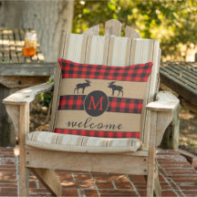 Motif Plaid personnalisé Red Black Buffalo Check
