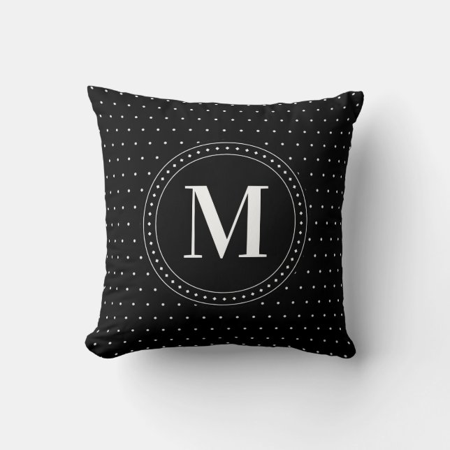 Coussin Motif point (Recto)