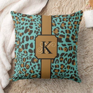Coussin Motif Poster de animal Leopard Jaguar personnalisé