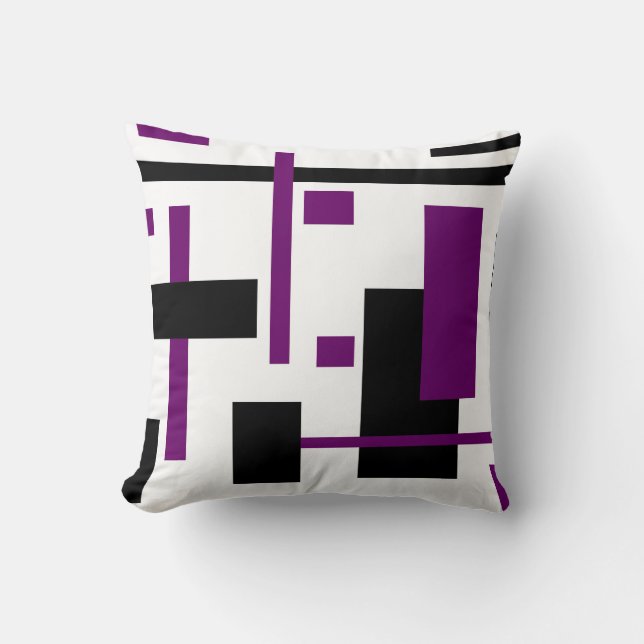 Coussin Motif rectangulaire 13 (Recto)