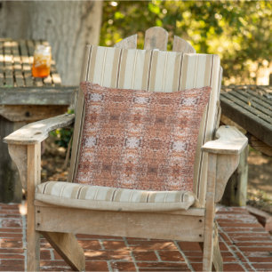 Coussin Motif répétitif en média mixtes de coupe transvers