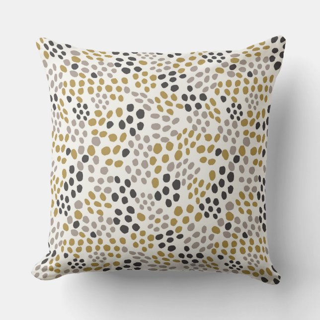 Coussin Motif rétrogradé pour la conception du milieu du s (Recto)