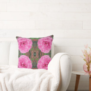 Coussin Motif rose