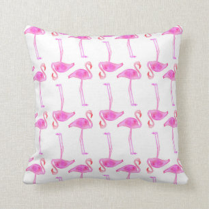 Coussin Motif rose de Flamant rose