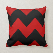 Motif rouge foncé et noir profond de Chevron