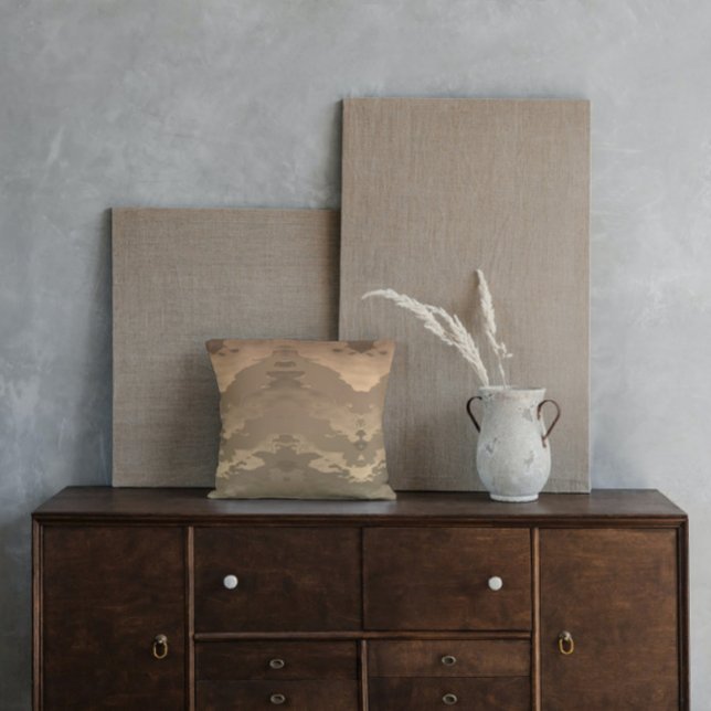 Coussin Motif Sand Camo (Créateur téléchargé)